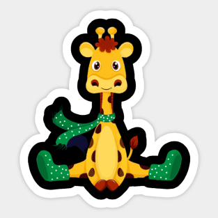 Baby Giraffe Sticker